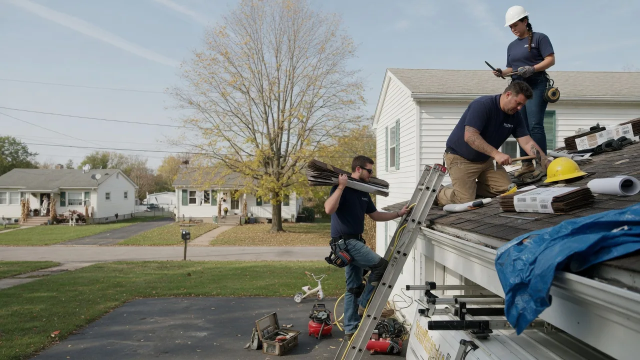 Local Roofing Contractors in Little Chute, WI near me